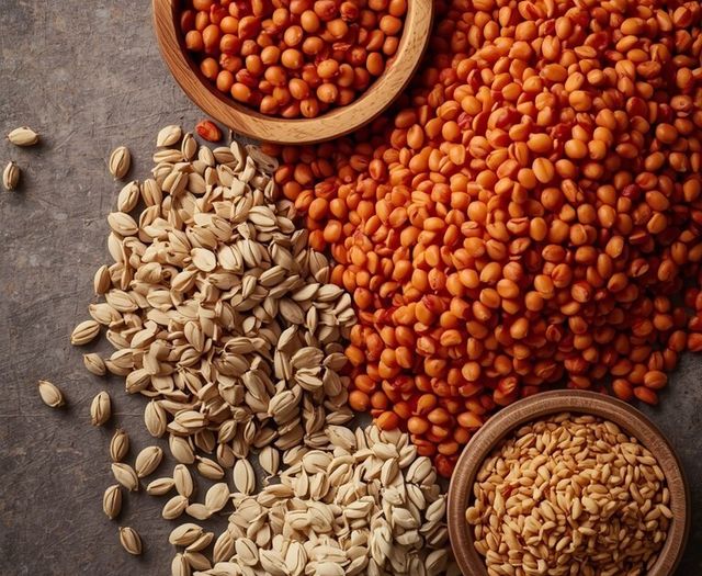 Red Lentils, Dry Seeds