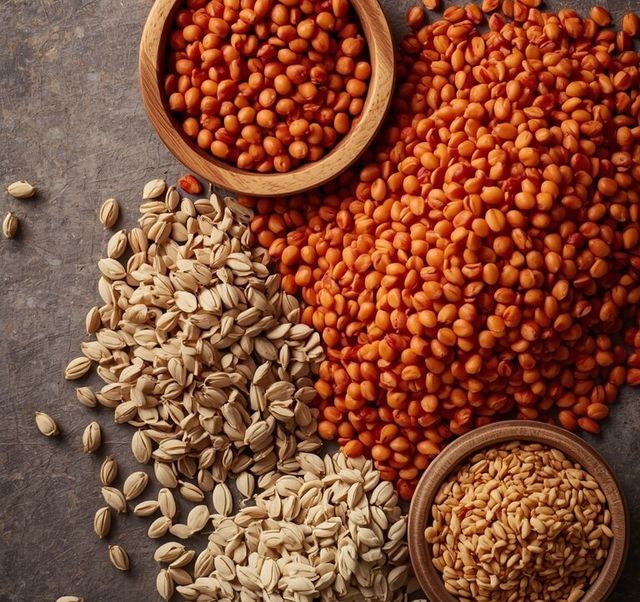 Red Lentils, Dry Seeds
