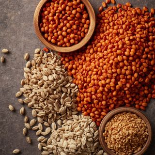 Red Lentils, Dry Seeds