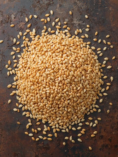 Undamaged Sesame Seeds
