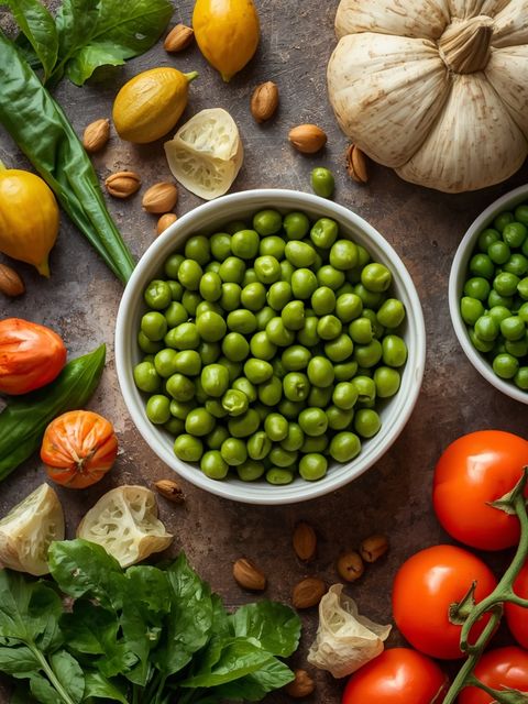 Canned Green Peas Without Brine