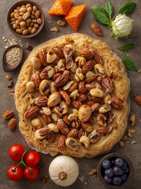 Nut Summit in Yeast Dough