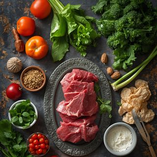 Rindfleisch, unverarbeitet