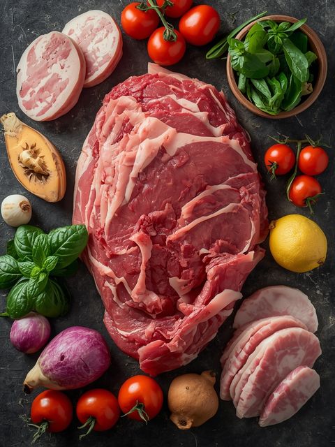 Gekochtes Rindfleisch (Rinderschinken)