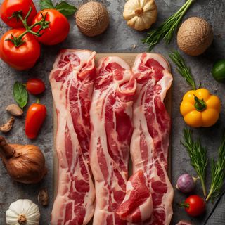 Schweinefleisch, Speck ohne Knochen