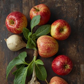 Apple, Steamed, Drained (Without Adding Sugar)