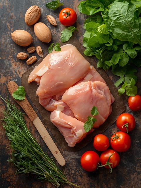Hähnchenbrustfleisch, ohne Haut