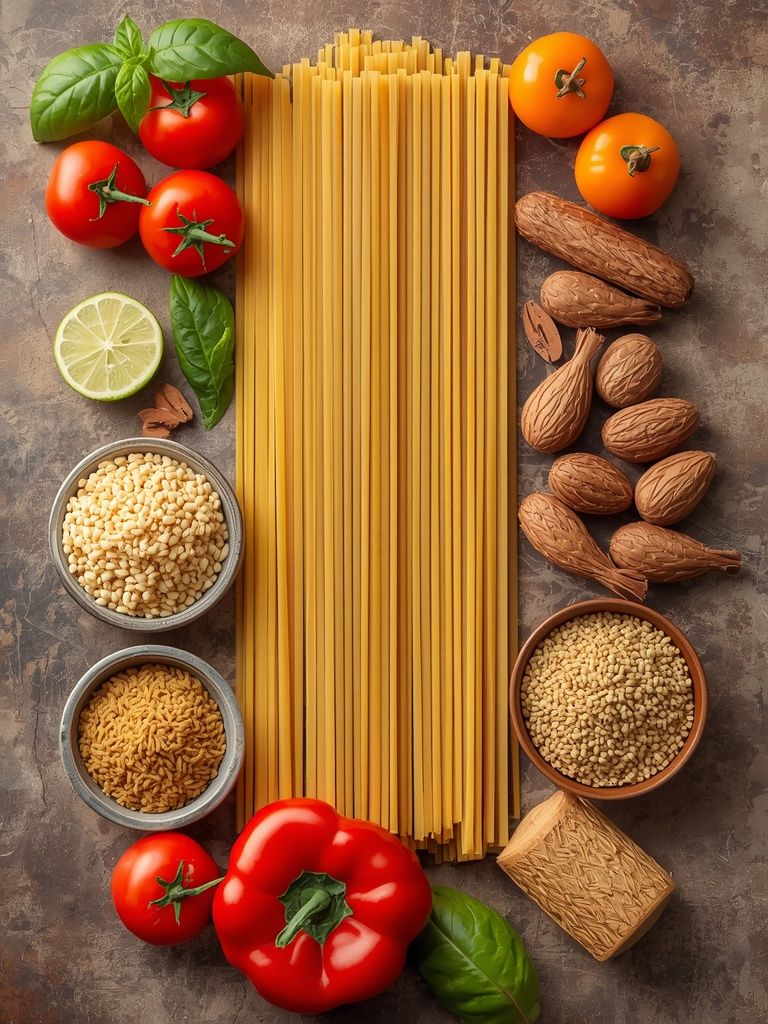 Makaron spaghetti pełnoziarnisty