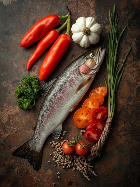 Fresh Stream Trout