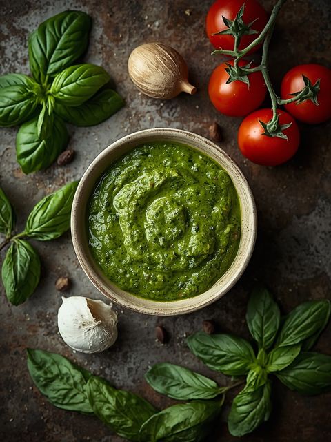 Basilikum-Pesto