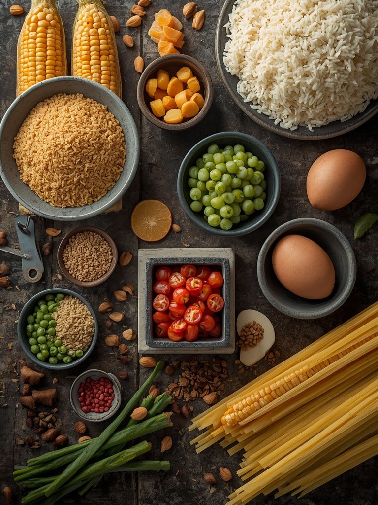 Corn and Rice Spaghetti