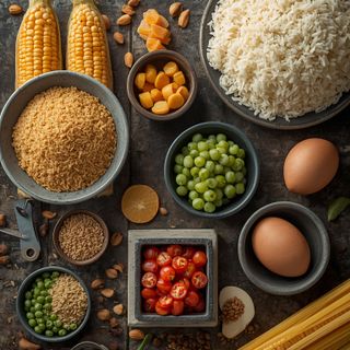 Corn and Rice Spaghetti