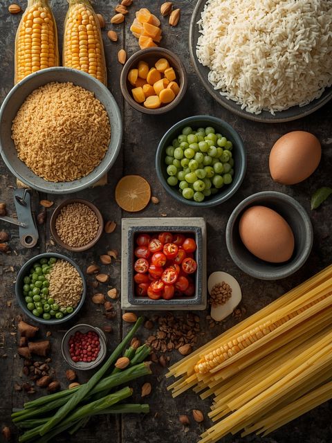 Corn and Rice Spaghetti
