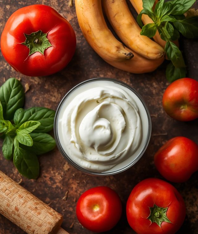 Süße Sahnecreme