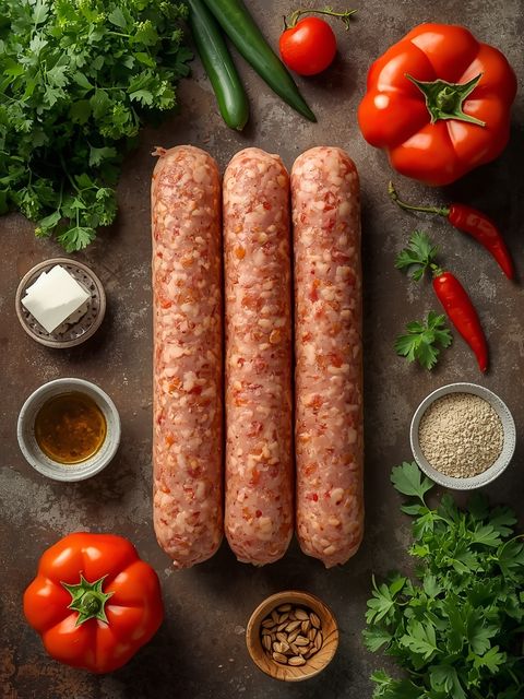 Wacholder-Hühnchenwurst