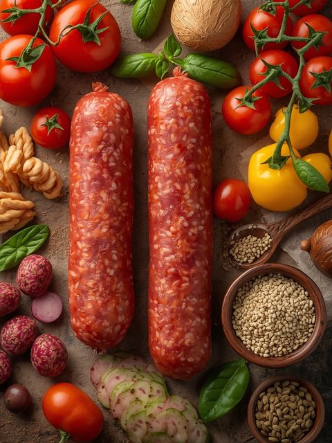Mortadella-Wurst