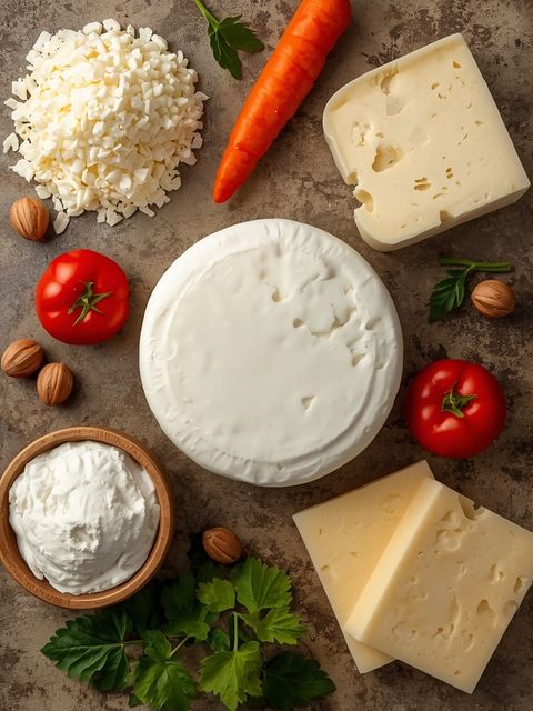 Homogenized Full-Fat Quark Cheese