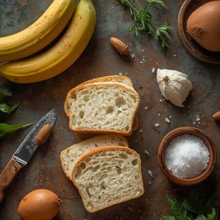 Halbweißbrot (mit jodiertem Salz)