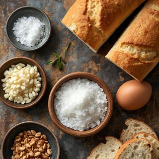 Semi-White Bread (with Iodized Salt)