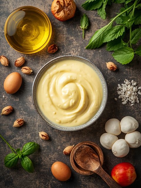 Hausmayonnaise mit Rapsöl