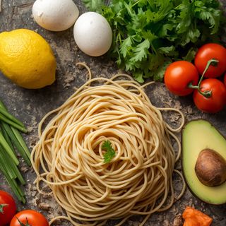 Egg-Free Wheat Noodles