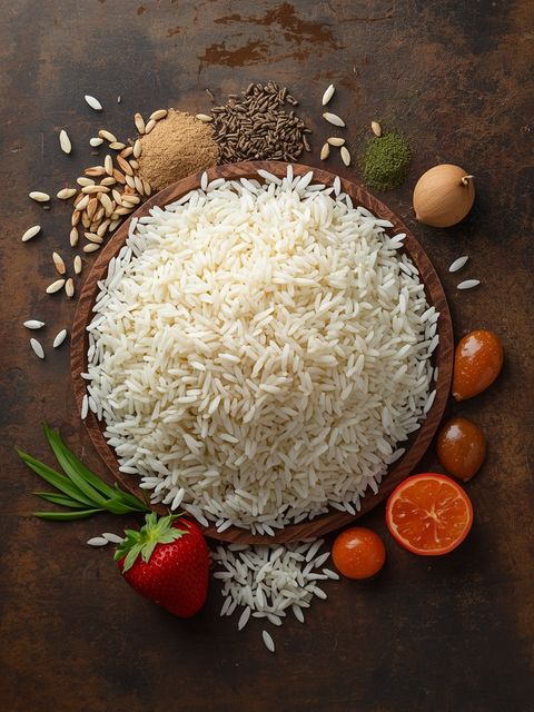 Basmati-Langkornreis weiß