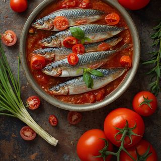 Sardinen in Tomatensoße