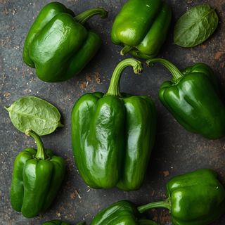 Grüne Paprika