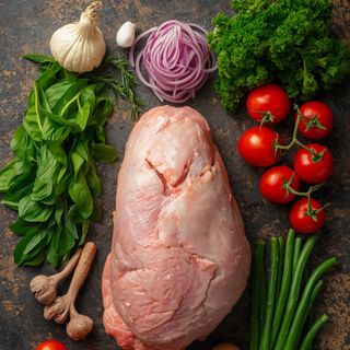 Roasted Turkey Breast Without Skin