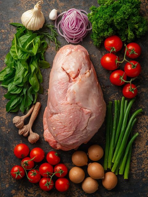 Roasted Turkey Breast Without Skin