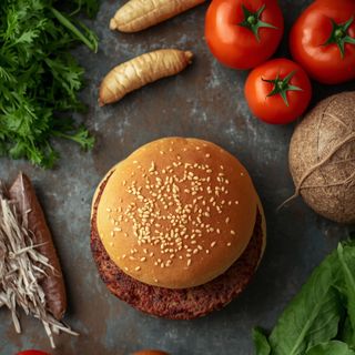Doppelter Hamburger