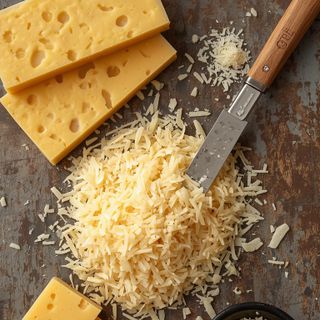 Parmesan, gerieben