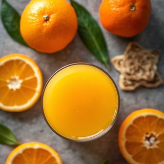 Frischer Orangensaft