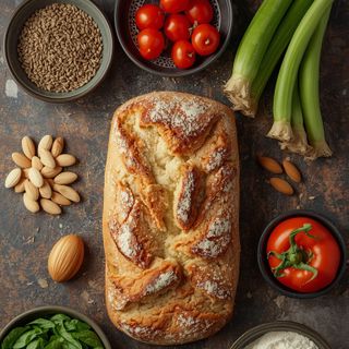 Keto-Brot aus Mandelmehl