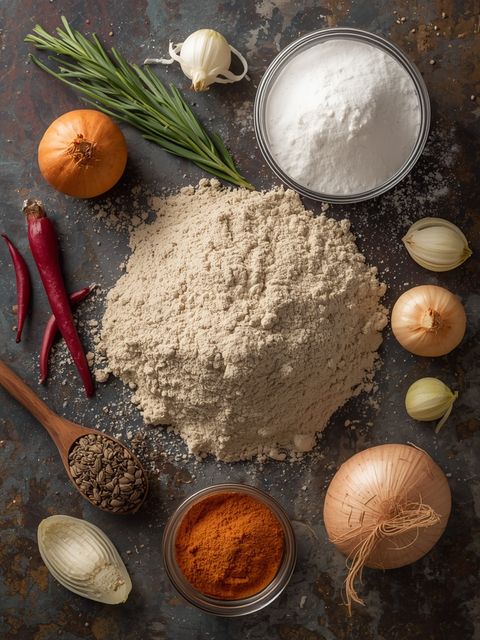 Silver Onion in Powder