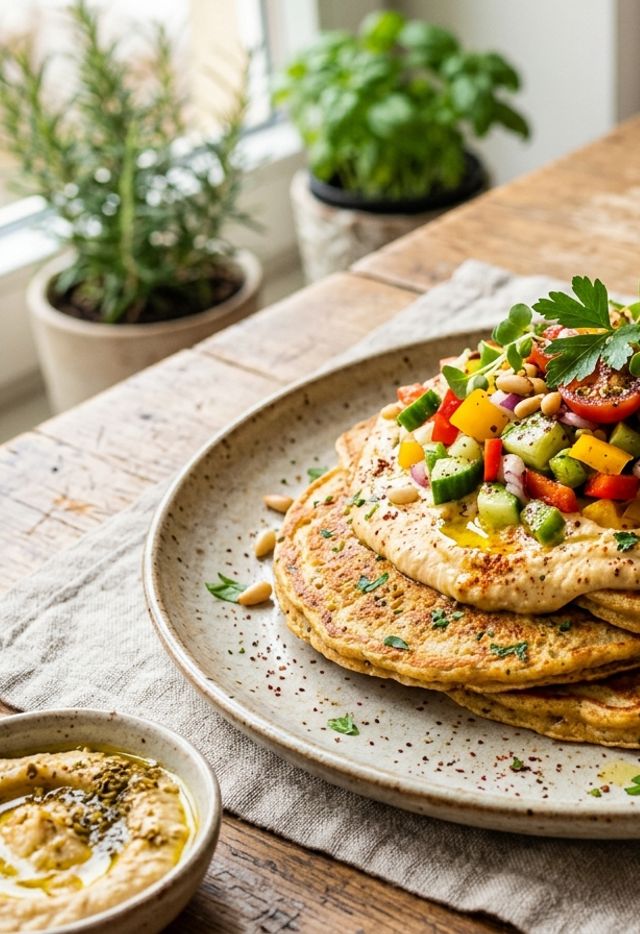 Chickpea vegetable spread