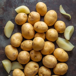 Potatoes, Peeled, Raw