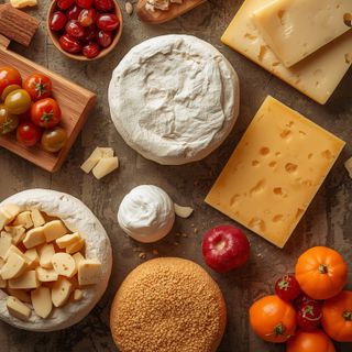 Hard and Semi-Hard Cheese, Full Fat