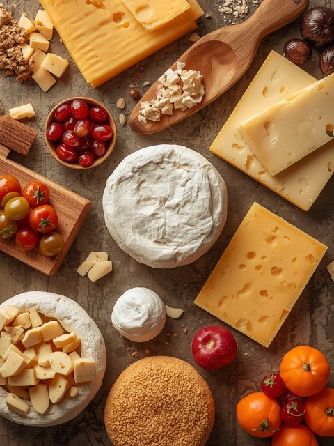 Hard and Semi-Hard Cheese, Full Fat