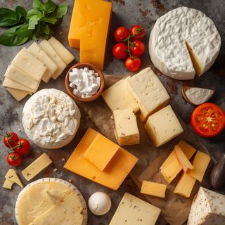 Hard and Semi-Hard Cheese, Full Fat
