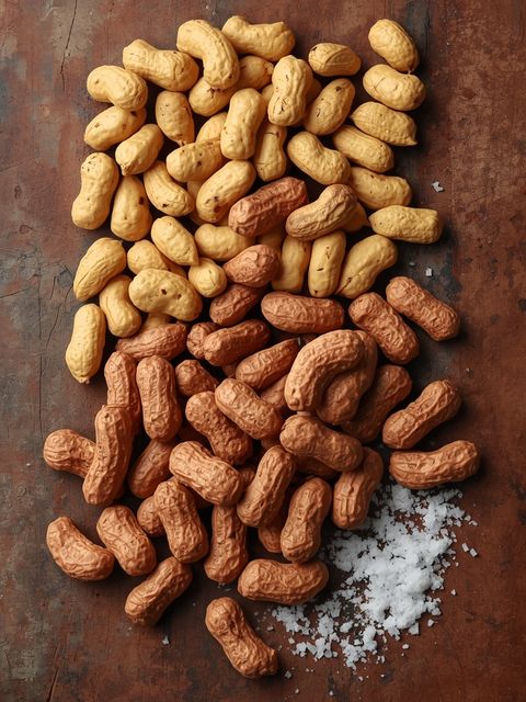 Peanuts, Roasted, Salted