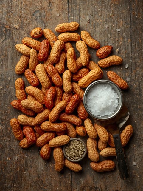 Peanuts, Roasted, Salted