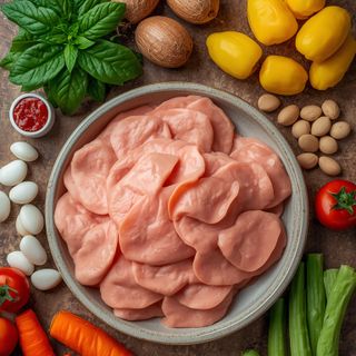 Vitello tonnato ohne Garnitur