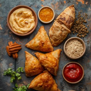 Samosa, smażona