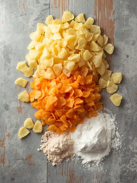 Potato Flakes with Milk Powder and Salt (Instant Potato Mash)