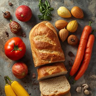Brot (durchschnitten)