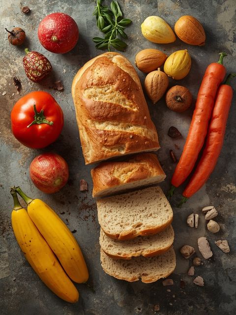 Brot (durchschnitten)
