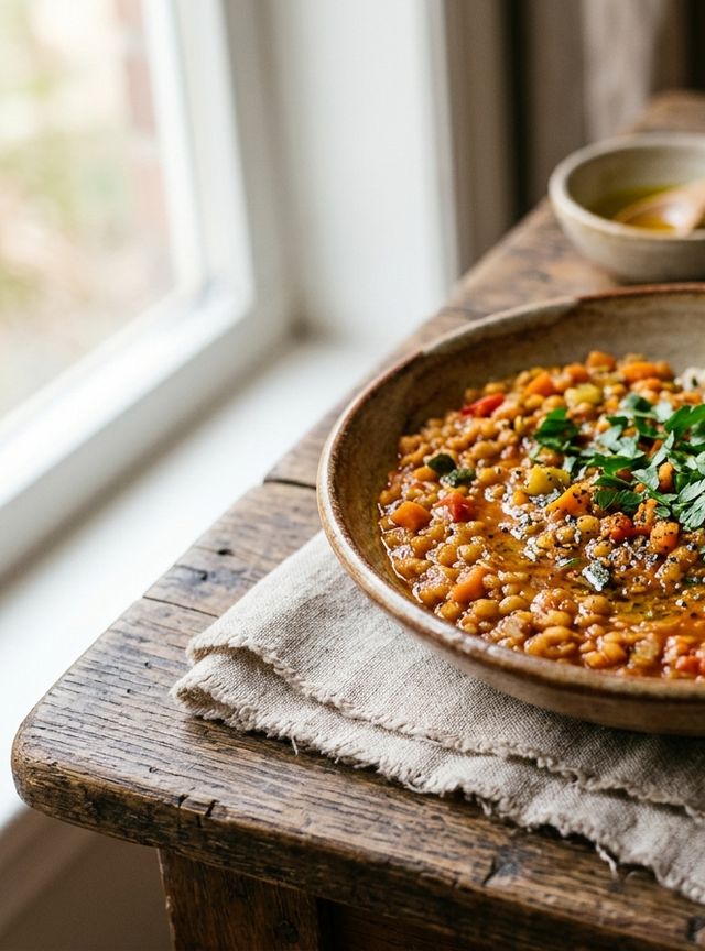 Red lentils (dry)
