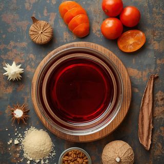 Sirup zubereitet (verdünnt im Verhältnis 1:5,5)