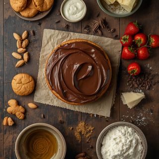 Lebkuchen mit Schokoladenüberzug
